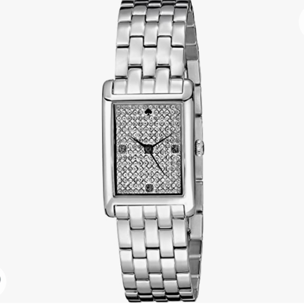 Kate Spade ♠️ Cooper stainless steel diamond face watch